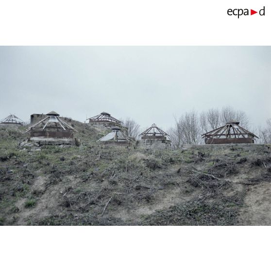 Fort du Haut-Buc (fin), fort du Trour d'Enfer (début). [légende d'origine]