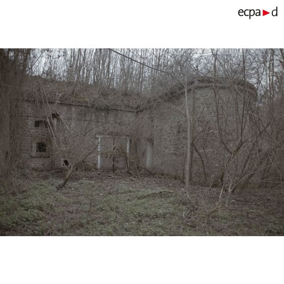 Fort du Haut-Buc (fin), fort du Trour d'Enfer (début). [légende d'origine]