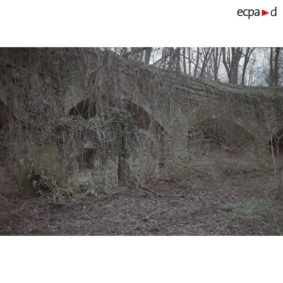 Fort du Haut-Buc (fin), fort du Trour d'Enfer (début). [légende d'origine]