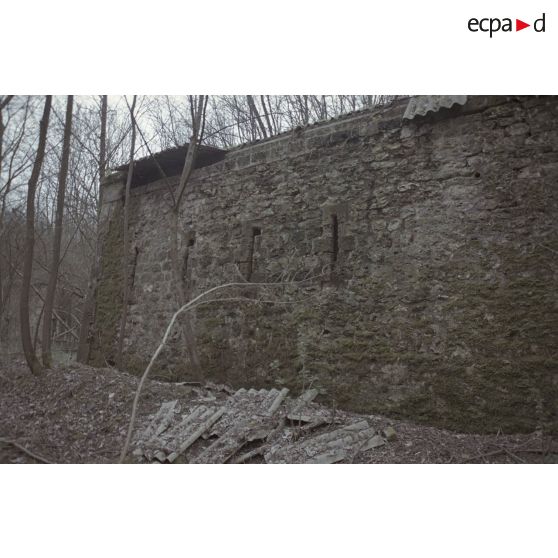 Fort du Haut-Buc (fin), fort du Trour d'Enfer (début). [légende d'origine]