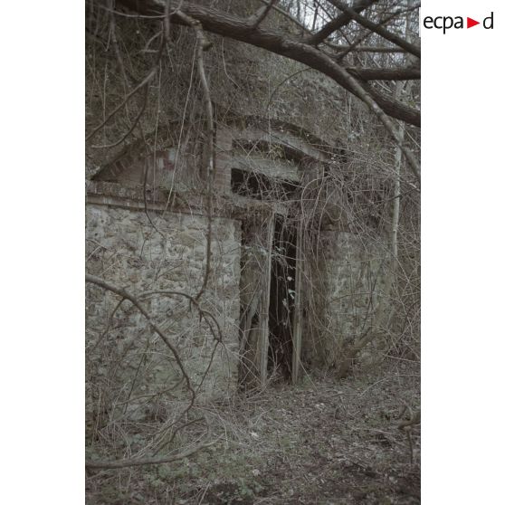 Fort du Haut-Buc (fin), fort du Trour d'Enfer (début). [légende d'origine]