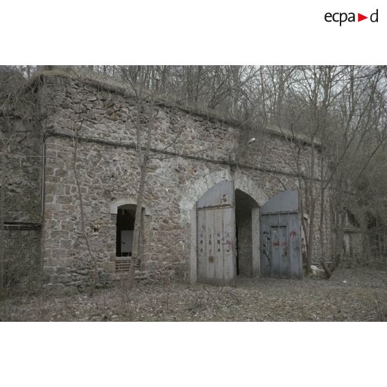 Fort du Haut-Buc (fin), fort du Trour d'Enfer (début). [légende d'origine]