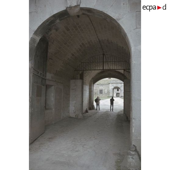 Fort du Haut-Buc (fin), fort du Trour d'Enfer (début). [légende d'origine]