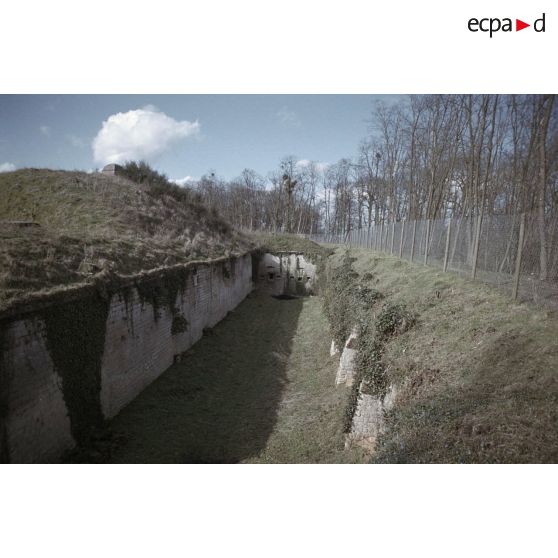 Batterie de Blemur, fort d'Ecouen, fort de Stains. [légende d'origine]