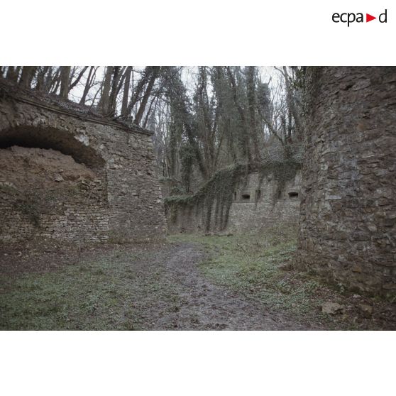 Fort de Montmorency, batterie de Blemur. [légende d'origine]
