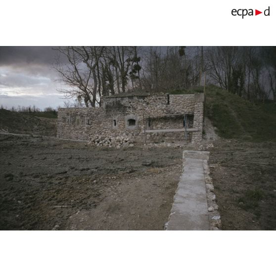 Fort de Chelles, batterie des Gâtines. [légende d'origine]