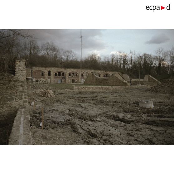Fort de Chelles, batterie des Gâtines. [légende d'origine]
