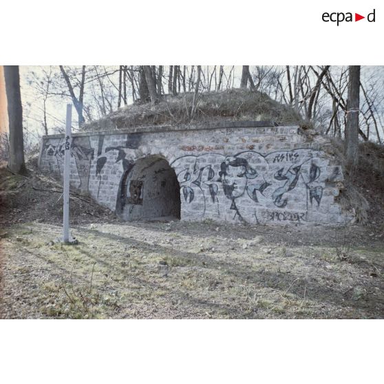 Fort de Chelles, batterie des Gâtines. [légende d'origine]