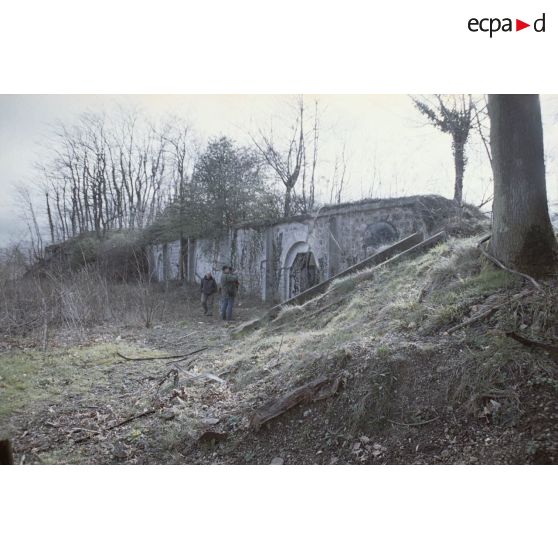 Fort de Chelles, batterie des Gâtines. [légende d'origine]