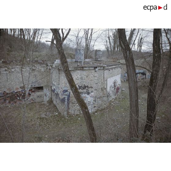 Batterie des Gâtines, bois de Verrières, batterie de Bièvres. [légende d'origine]