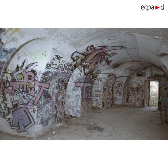 Batterie des Gâtines, bois de Verrières, batterie de Bièvres. [légende d'origine]