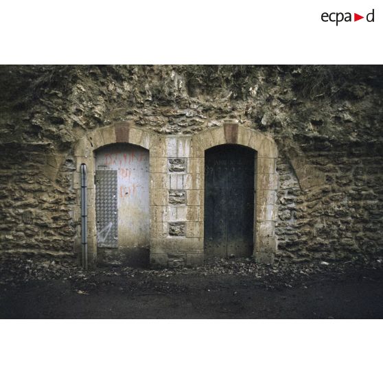 Redoute de Bouviers, batterie des Arches, Saint Maxime (procession Notre Dame de Fatima). [légende d'origine]