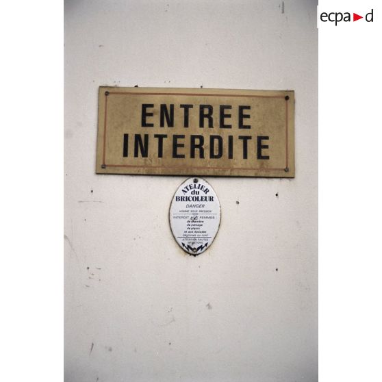 Redoute de Bouviers, batterie des Arches, Saint Maxime (procession Notre Dame de Fatima). [légende d'origine]
