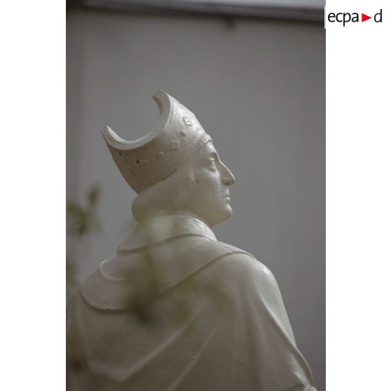 Redoute de Bouviers, batterie des Arches, Saint Maxime (procession Notre Dame de Fatima). [légende d'origine]