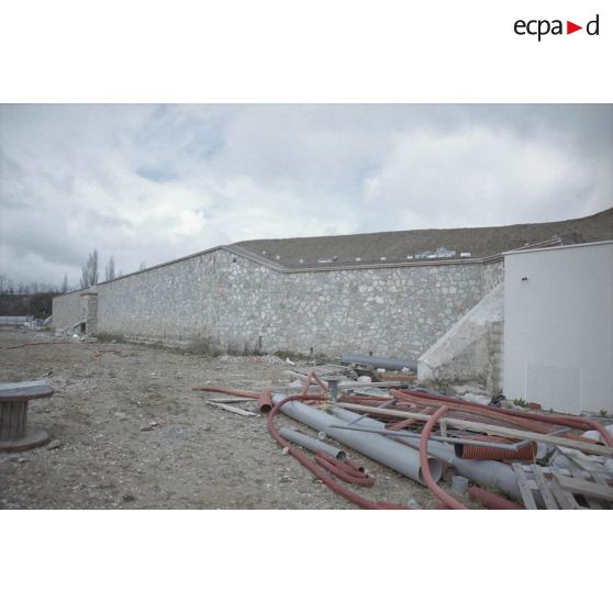 Redoute de Bouviers, batterie des Arches, Saint Maxime (procession Notre Dame de Fatima). [légende d'origine]