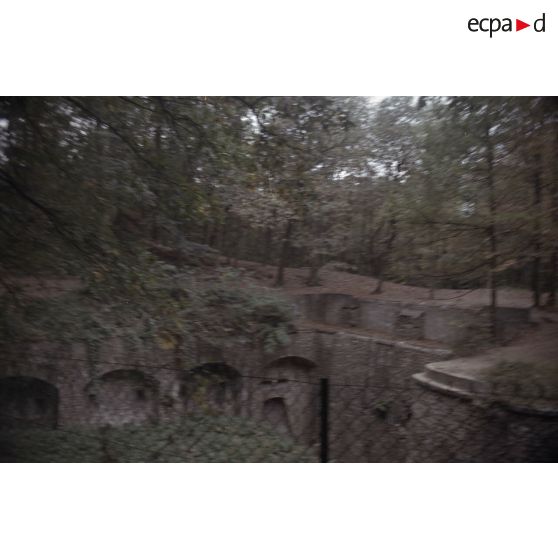 Fort de Cormeilles, répétition de chorale. [légende d'origine]