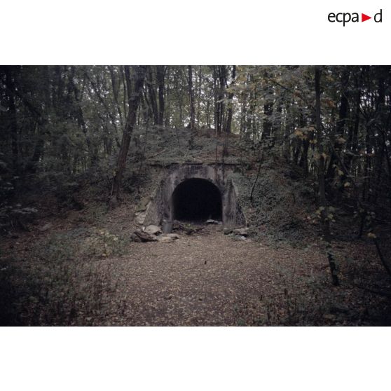 Fort de Cormeilles, répétition de chorale. [légende d'origine]