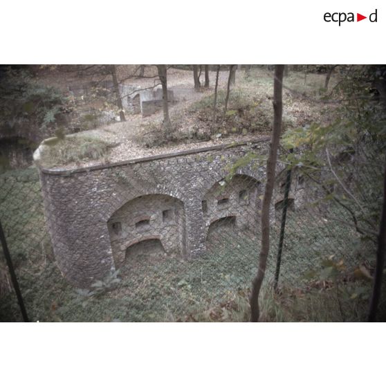 Fort de Cormeilles, répétition de chorale. [légende d'origine]