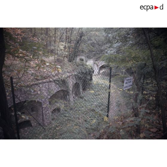 Fort de Cormeilles, répétition de chorale. [légende d'origine]