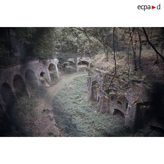 Fort de Cormeilles, répétition de chorale. [légende d'origine]