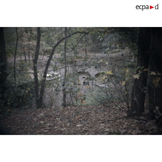 Fort de Cormeilles, répétition de chorale. [légende d'origine]