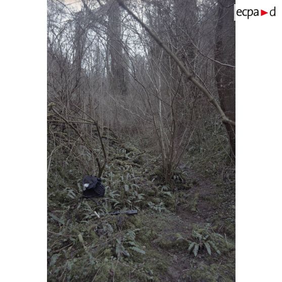 Carrière à Septmonts (02), fort de Bruyères (02). [légende d'origine]