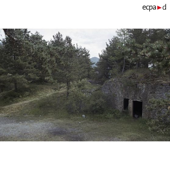 Saint Vincent les Forts (batterie du Châtelard, redoute du Chaudon), Savines le Lac, col de Vars, redoute de Berwick. [légende d'origine]
