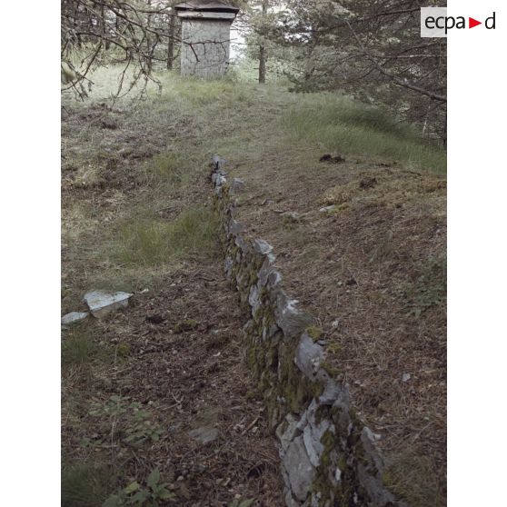 Saint Vincent les Forts (batterie du Châtelard, redoute du Chaudon), Savines le Lac, col de Vars, redoute de Berwick. [légende d'origine]