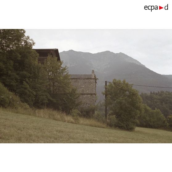Saint Vincent les Forts (batterie du Châtelard, redoute du Chaudon), Savines le Lac, col de Vars, redoute de Berwick. [légende d'origine]