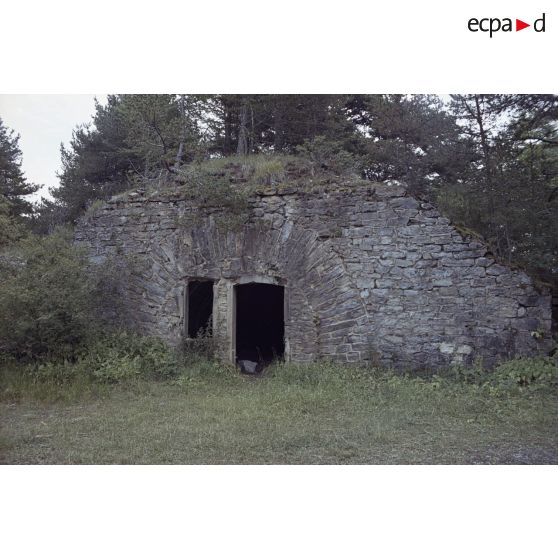 Saint Vincent les Forts (batterie du Châtelard, redoute du Chaudon), Savines le Lac, col de Vars, redoute de Berwick. [légende d'origine]