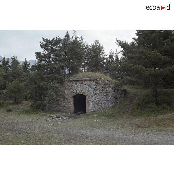 Saint Vincent les Forts (batterie du Châtelard, redoute du Chaudon), Savines le Lac, col de Vars, redoute de Berwick. [légende d'origine]