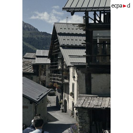 Saint Véran, col d'Agnel, Mont Dauphin. [légende d'origine]