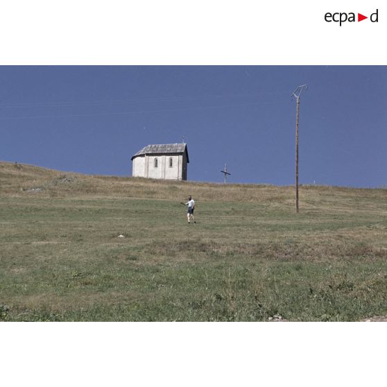 Saint Véran, col d'Agnel, Mont Dauphin. [légende d'origine]