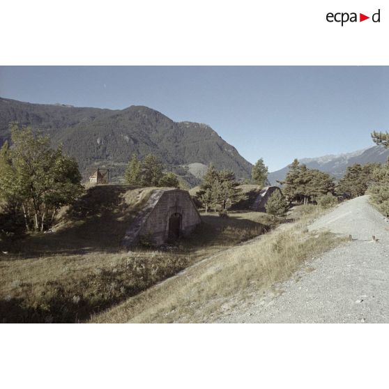 Saint Véran, col d'Agnel, Mont Dauphin. [légende d'origine]