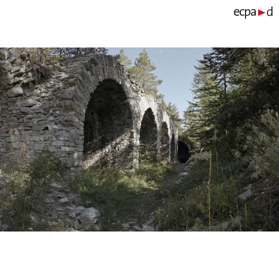 Fort supérieur de Tournoux, fort des Corres ou du Serre de l'Aut. [légende d'origine]
