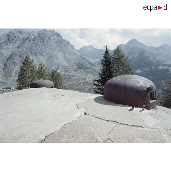 Fort de Roche la Croix, Embrun et Réotier. [légende d'origine]