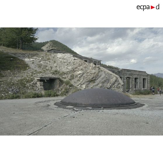 Briançon, Tournoux, Roche la Croix, Restefond et la Bonette. [légende d'origine]