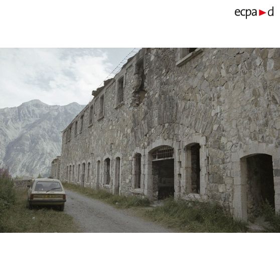 Briançon, Tournoux, Roche la Croix, Restefond et la Bonette. [légende d'origine]