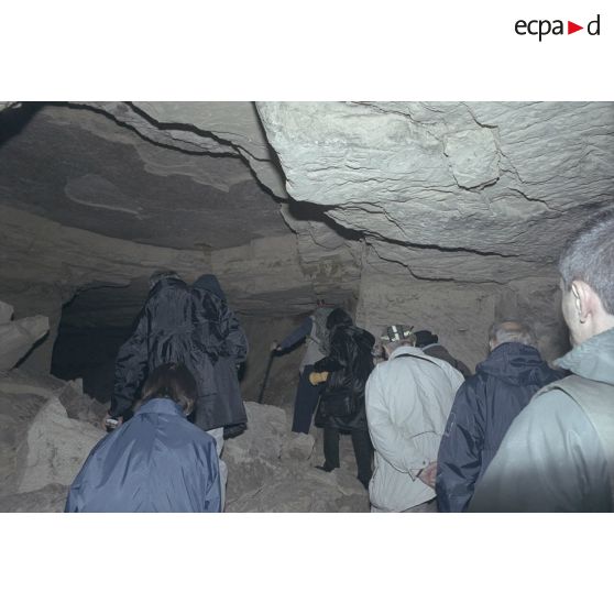 Fort de Condé, carrière de Froidmont, sortie chorale. [légende d'origine]