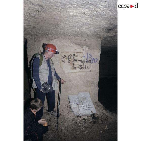 Fort de Condé, carrière de Froidmont, sortie chorale. [légende d'origine]