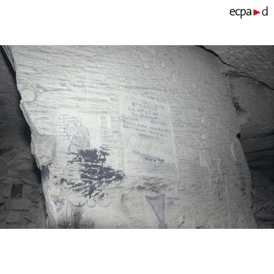 Fort de Condé, carrière de Froidmont, sortie chorale. [légende d'origine]