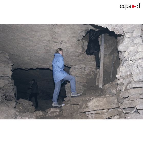 Fort de Condé, carrière de Froidmont, sortie chorale. [légende d'origine]