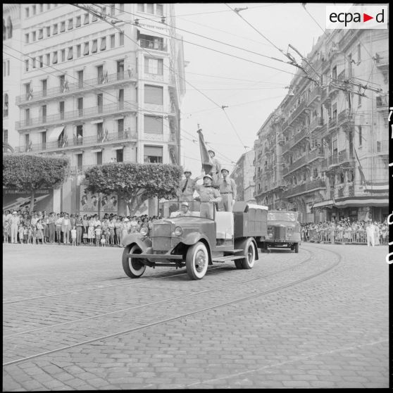 Défilé du 14 Juillet à Alger.