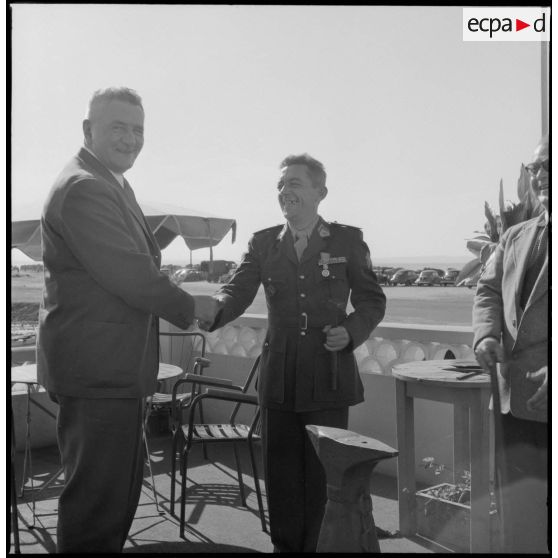 Banquet à Laperouse à l'occasion de la Saint-Eloi, patron des mécaniciens.