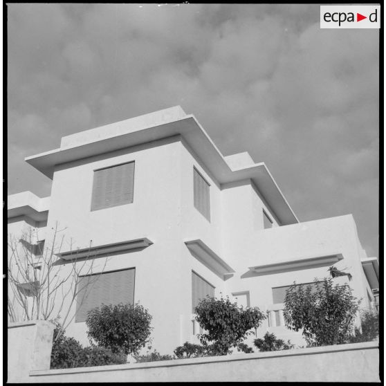 Vue extérieure de la Villa Dar El Alia à Alger.