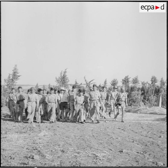 Visite de la culture des arbres fruitiers.
