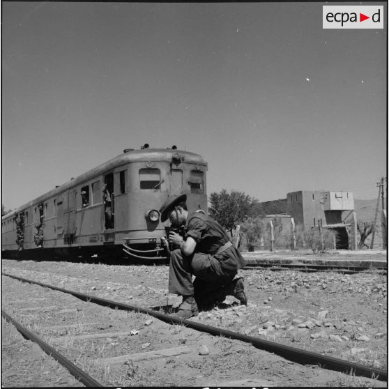 Un radio du 44e RI en communication.