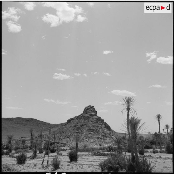 Paysage aux environs de Colomb Béchar.