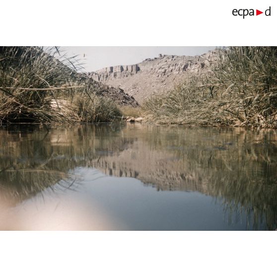 Ihreri. Guelta. [légende d'origine]