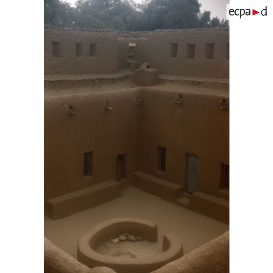 [Le bordj de Charles de Foucauld à Tamanrasset, 1958-1961.]